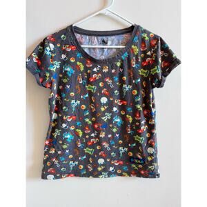 Disney Parks The World of Pixar Shirt Womens Medium Toy Story Cars Monsters Inc